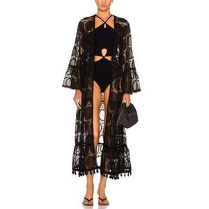 Alexis Sheer Lace Noire Josefine Dress Size XS